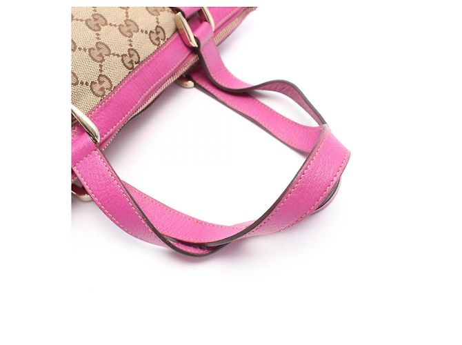 Borsa Tote Gucci Abbey GG Canvas - vista 9