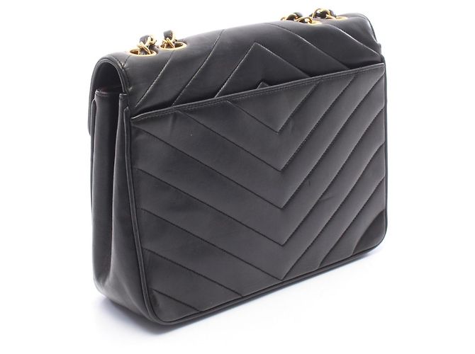 Borsa a tracolla Chanel Chevron V-Stitch Mademoiselle - vista 2
