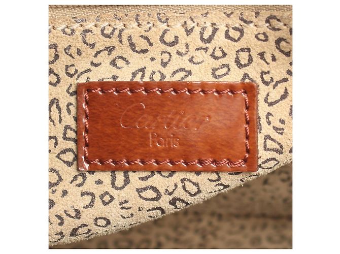 Cartier Panthère Leder-Tote-Bag - Ansicht 4