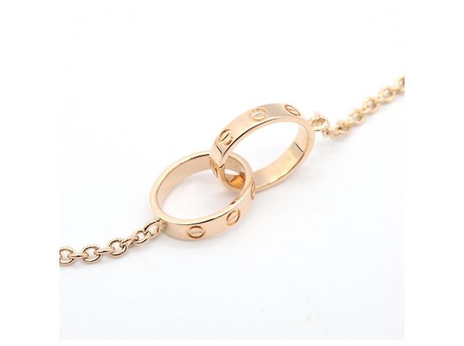 Bracciale Cartier Baby Love in oro rosa 18K - vista 4