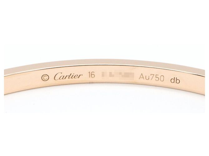 Bracciale con Charm Cartier in Oro Rosa 18K - vista 4