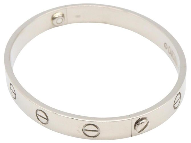 Bracciale Cartier Love in oro bianco 18K - vista 3