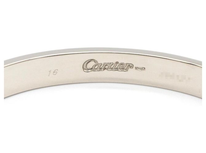 Bracciale Cartier Love in oro bianco 18K - vista 4