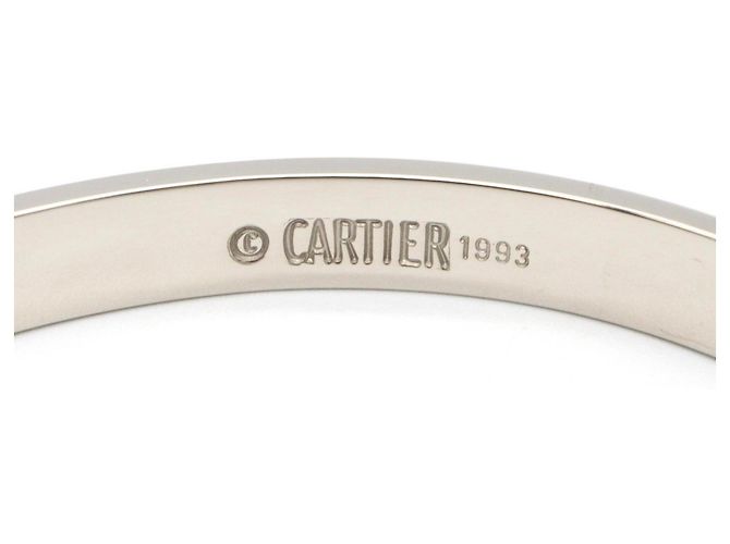 Bracciale Cartier Love in oro bianco 18K - vista 5