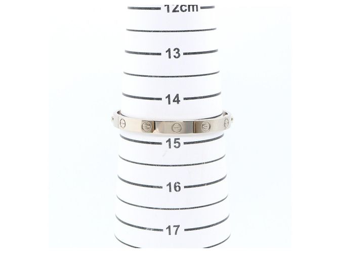 Bracciale Cartier Love in oro bianco 18K - vista 7
