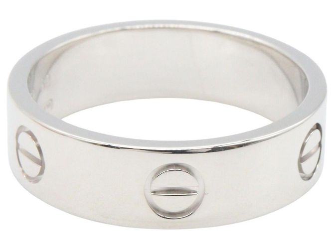 Anello Cartier Love in oro bianco 18K - vista 2