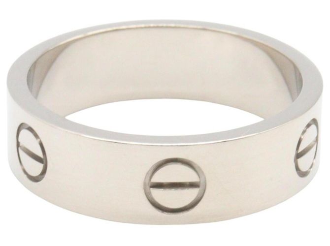 Anello Cartier Love in oro bianco 18K - vista 2