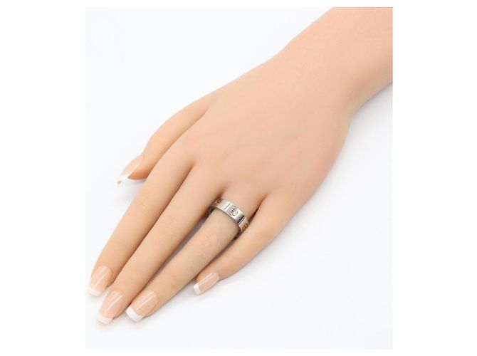 Anello Cartier Love in oro bianco 18K - vista 7