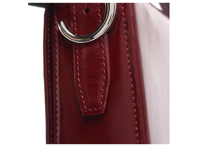 Borsa a tracolla Cartier Panthère in Bordeaux - vista 10