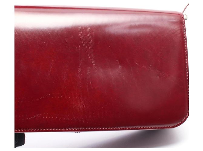 Borsa a tracolla Cartier Panthère in Bordeaux - vista 7