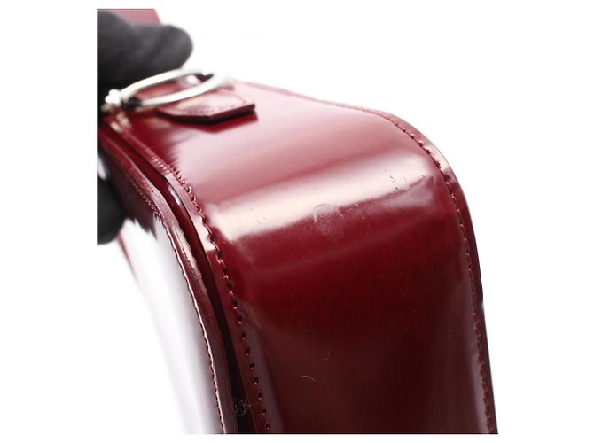 Borsa a tracolla Cartier Panthère in Bordeaux - vista 8