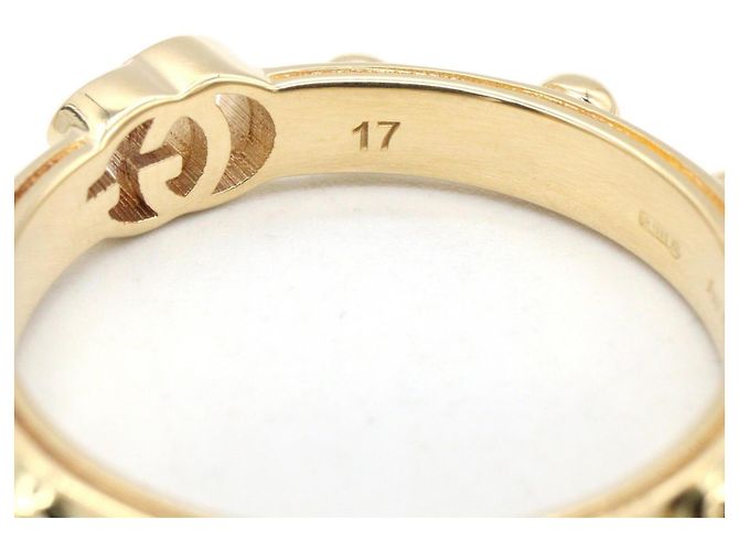Anello Gucci GG Running Band in Oro Giallo 18K - vista 6