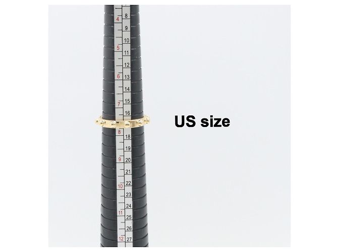 Anello Gucci GG Running Band in Oro Giallo 18K - vista 8