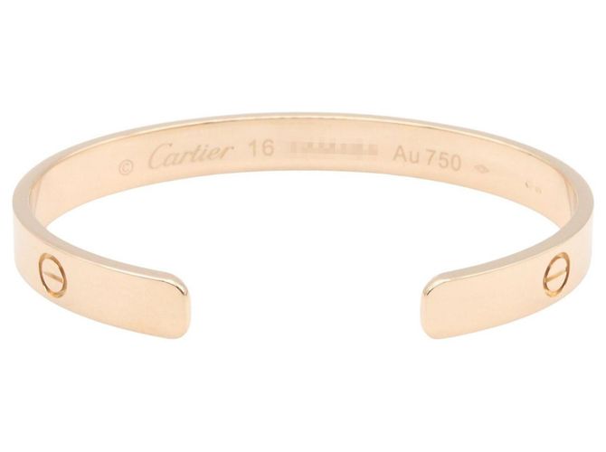 Bracciale Cartier Open Love in oro rosa 18K - vista 2