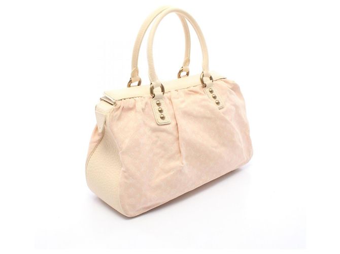 Bolso de hombro Louis Vuitton Trapeze GM Monogram Mini Lin Rose - vista 2