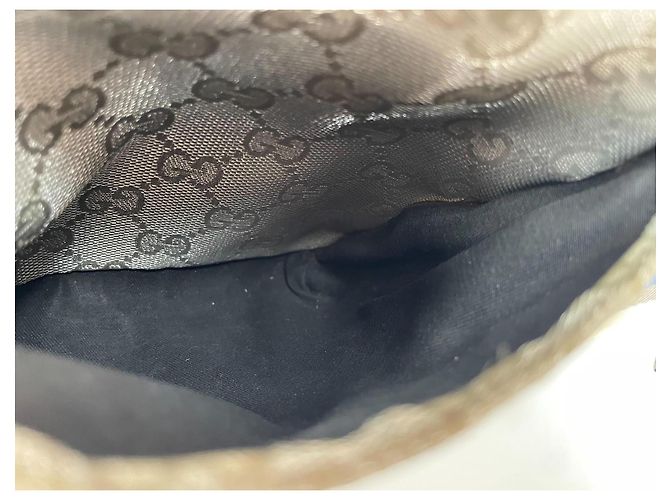 Borsa cintura Gucci GG Supreme argento - vista 12