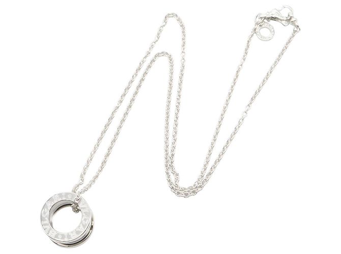 Bulgari Collar Bvlgari B.zero1 en oro blanco de 18K - vista 2
