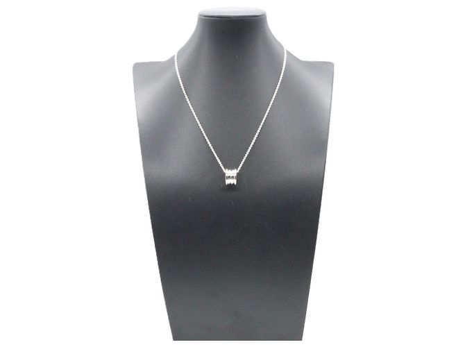 Bulgari Collar Bvlgari B.zero1 en oro blanco de 18K - vista 6
