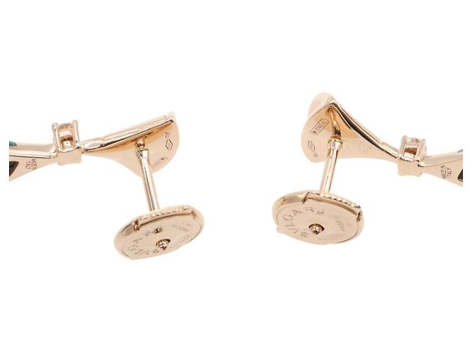 Bulgari Bvlgari Diva's Dream Ohrringe aus Malachit und Diamanten - Ansicht 2