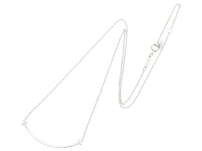 Autre Marque Collana Tiffany & Co. T Smile Small Diamond - vista 2