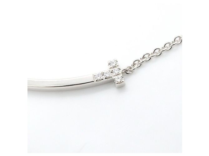 Autre Marque Collana Tiffany & Co. T Smile Small Diamond - vista 6