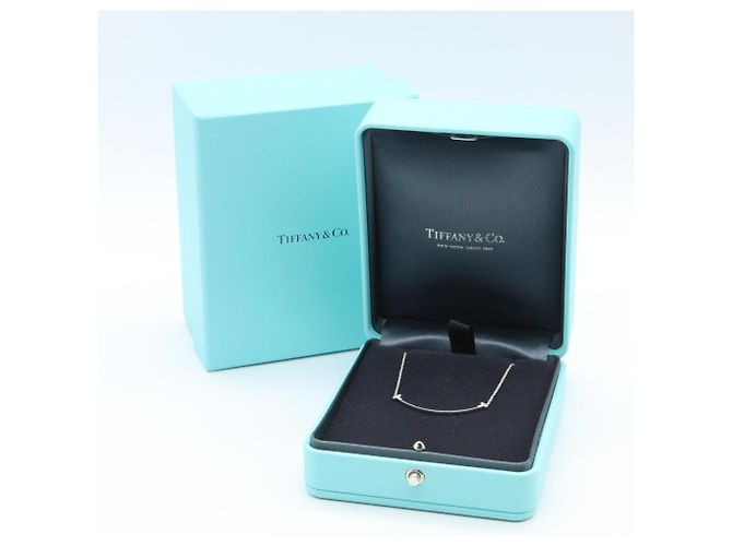 Autre Marque Collana Tiffany & Co. T Smile Small Diamond - vista 7