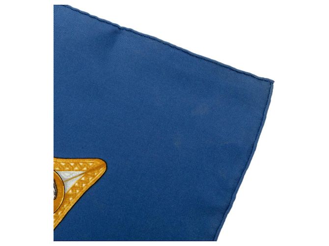 Hermès Foulard Hermes Carre 90 LE LAISSER COURRE - vista 5