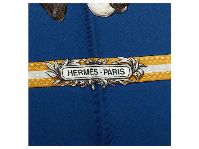 Hermès Foulard Hermes Carre 90 LE LAISSER COURRE - vista 6