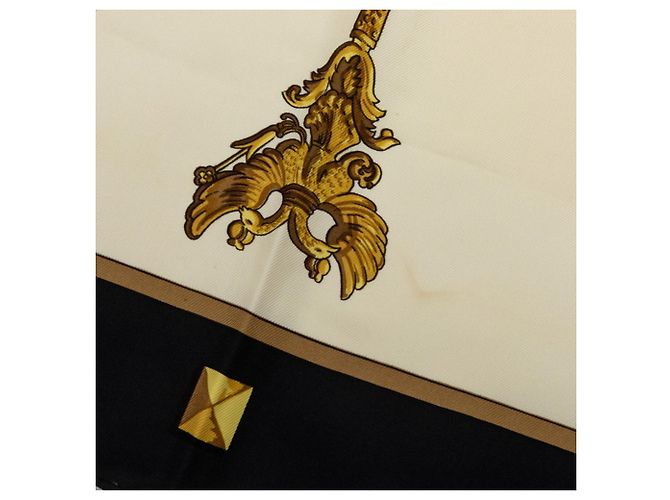 Hermès Hermes Carre 90 LES CLES Foulard Chiave - vista 3