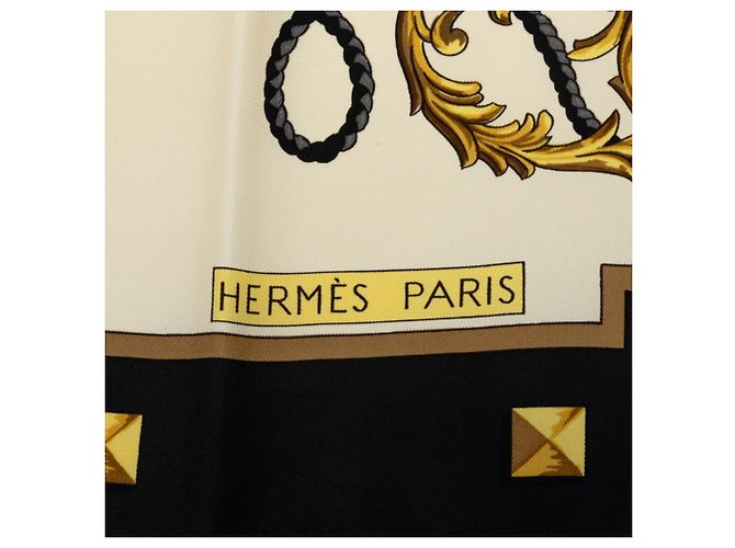 Hermès Hermes Carre 90 LES CLES Foulard Chiave - vista 4