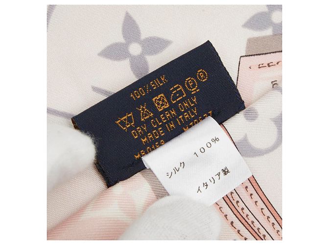Lenço Louis Vuitton Bandeau Monogram Confidential - vista 4
