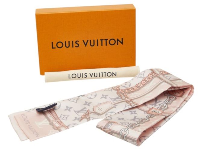 Lenço Louis Vuitton Bandeau Monogram Confidential - vista 6