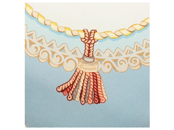 Silk In Hermès Hermes Carre 90 Paperoles Carriage and Nobleman Scarf - vista 7