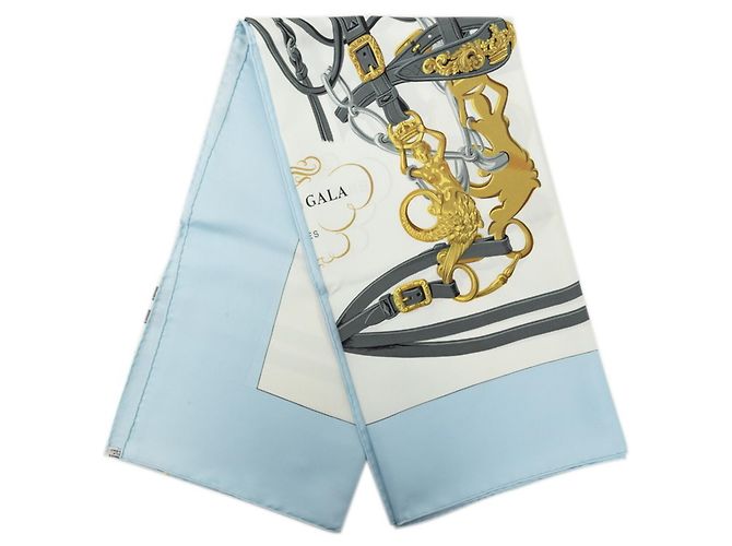 Hermès Carré 90 Brides de Gala Ceremonial Bridle Scarf - vista 9
