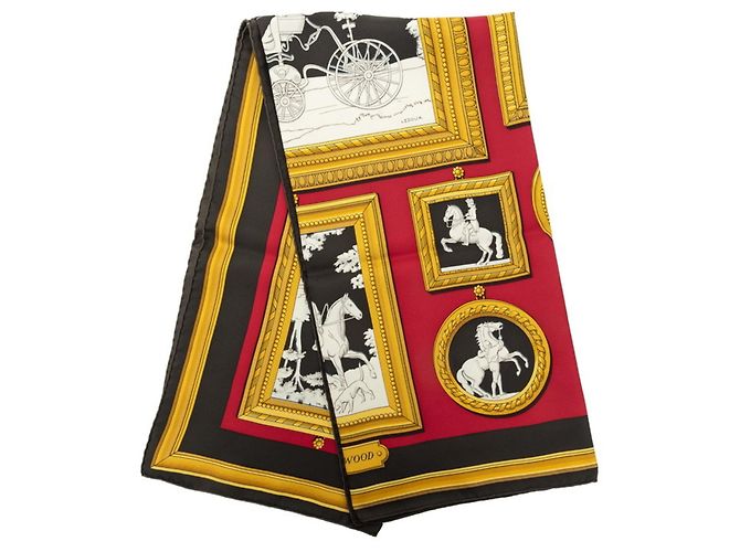 Hermès Foulard Hermes Carre 90 Wedgwood - vista 8