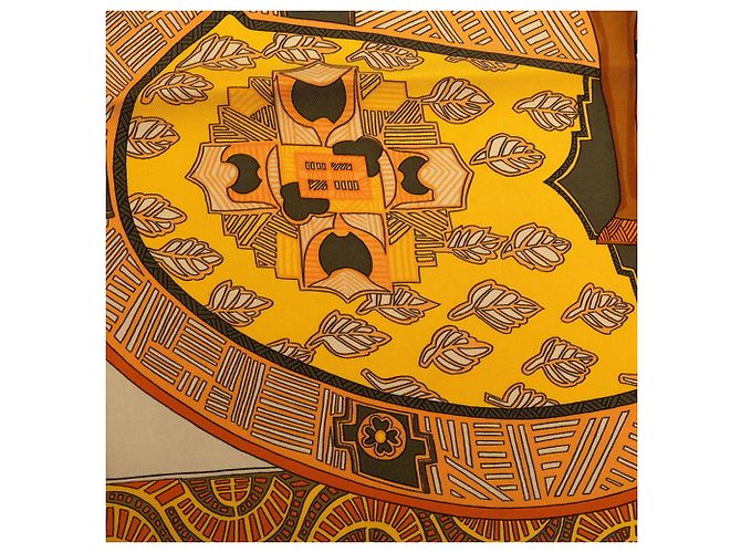 Hermès Foulard Hermes Carre 90 ART des STEPPES - vista 3