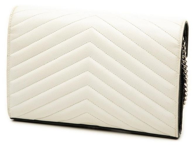 Autre Marque Borsa a tracolla con catena e portafoglio Saint Laurent Cassandra Classic - vista 2