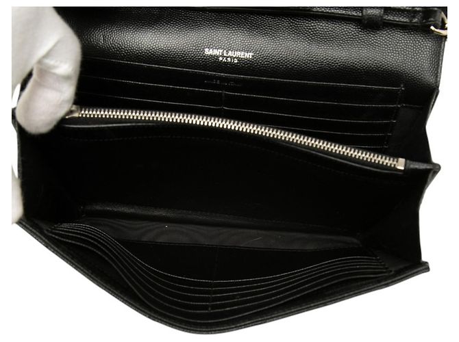 Autre Marque Borsa a tracolla con catena e portafoglio Saint Laurent Cassandra Classic - vista 4