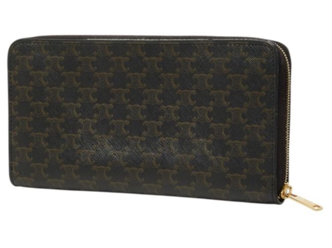 Céline Celine Triomphe Round Zip Long Wallet - view 2