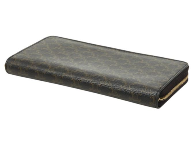 Céline Celine Triomphe Round Zip Long Wallet - view 4