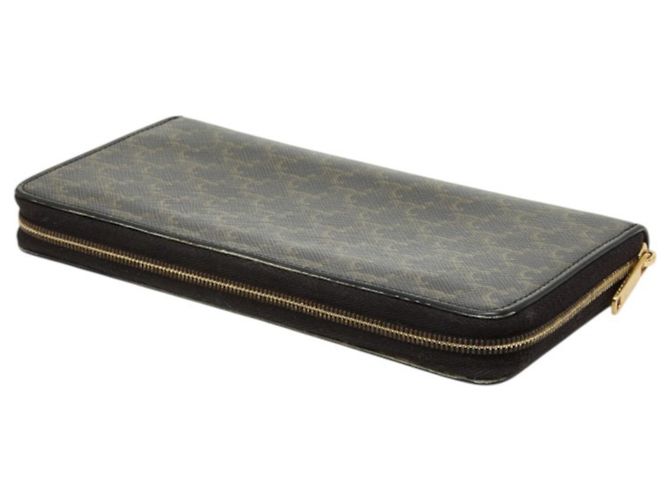 Céline Celine Triomphe Round Zip Long Wallet - view 5
