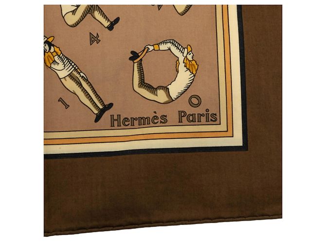 Hermès Hermes Carre 65 Omnibus et Voitures de Place Schal - Ansicht 4