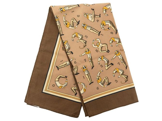Hermès Hermes Carre 65 Omnibus et Voitures de Place Schal - Ansicht 6