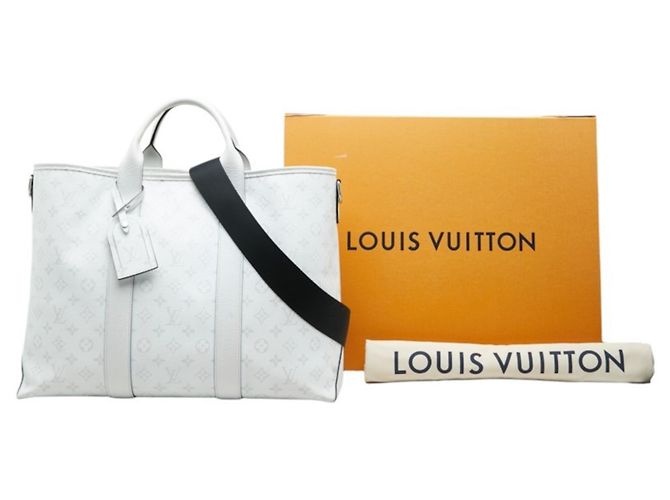 Borsa Louis Vuitton Taigarama Weekend Tote NM Bag - vista 10