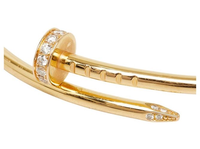 Bracciale Cartier Juste un Clou in oro giallo 18K - vista 3