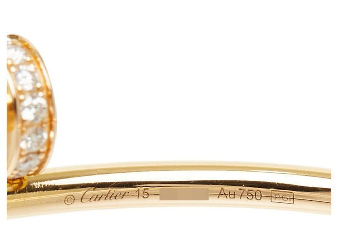 Bracciale Cartier Juste un Clou in oro giallo 18K - vista 4