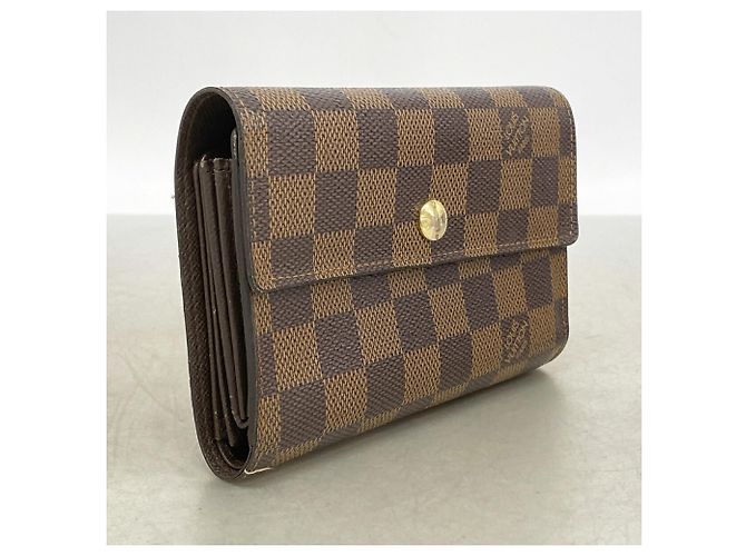 Cartera Tri-fold Louis Vuitton Damier Portefeuille Alexandra N63067 Ebene - vista 2