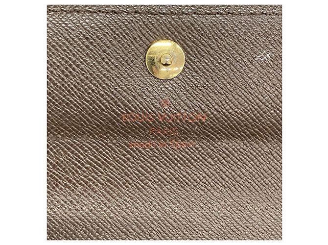 Cartera Tri-fold Louis Vuitton Damier Portefeuille Alexandra N63067 Ebene - vista 4
