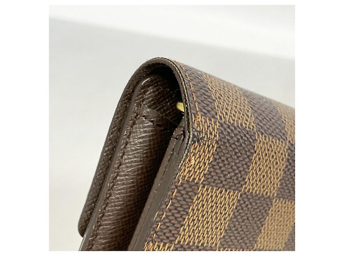 Cartera Tri-fold Louis Vuitton Damier Portefeuille Alexandra N63067 Ebene - vista 5