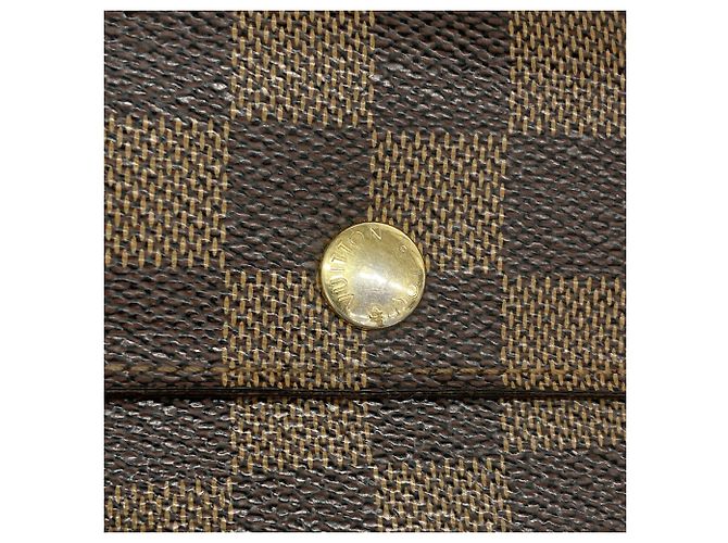 Cartera Tri-fold Louis Vuitton Damier Portefeuille Alexandra N63067 Ebene - vista 7